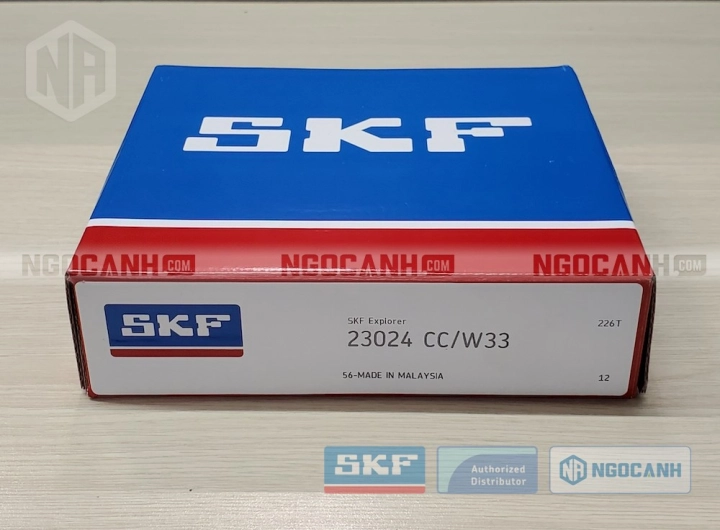 Vòng bi SKF 23024 CC/W33 chính hãng phân phối bởi SKF Ngọc Anh - Đại lý ủy quyền SKF Vòng bi SKF 23024 CC/W33 chính hãng phân phối bởi SKF Ngọc Anh - Đại lý ủy quyền SKF