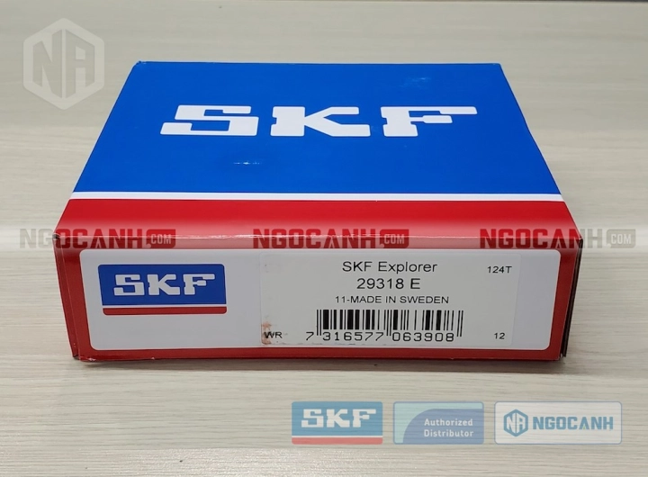 Vòng bi SKF 29318 E chính hãng phân phối bởi SKF Ngọc Anh - Đại lý ủy quyền SKF