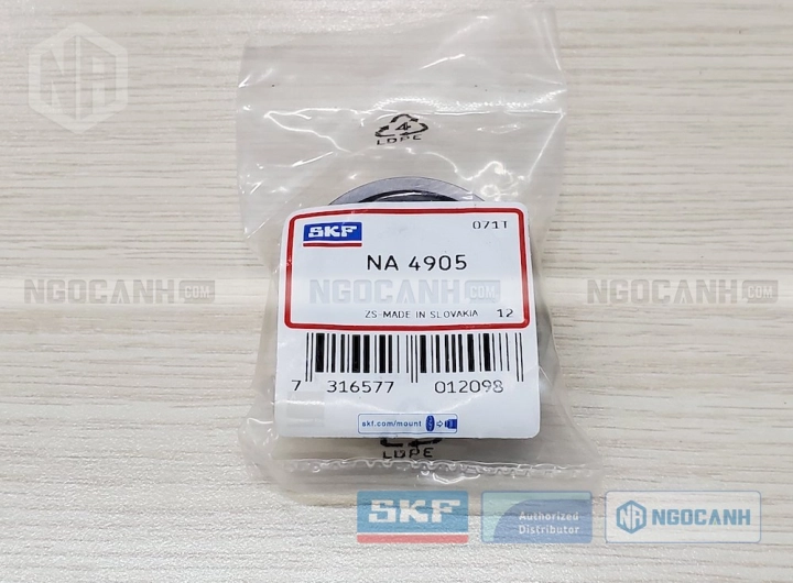 Vòng bi SKF NA 4905 chính hãng phân phối bởi SKF Ngọc Anh - Đại lý ủy quyền SKF
