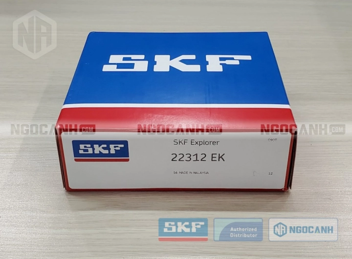 Vòng bi SKF 22312 EK chính hãng phân phối bởi SKF Ngọc Anh - Đại lý ủy quyền SKF