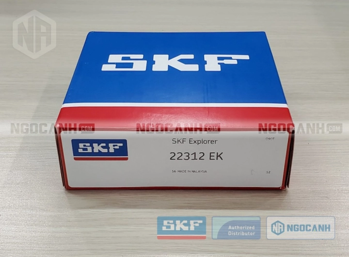 Vòng bi SKF 22312 EK chính hãng phân phối bởi SKF Ngọc Anh - Đại lý ủy quyền SKF Vòng bi SKF 22312 EK chính hãng phân phối bởi SKF Ngọc Anh - Đại lý ủy quyền SKF