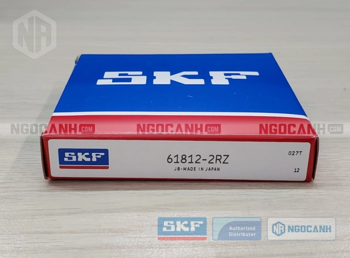 Vòng bi SKF 61812-2RZ chính hãng phân phối bởi SKF Ngọc Anh - Đại lý ủy quyền SKF Vòng bi SKF 61812-2RZ chính hãng phân phối bởi SKF Ngọc Anh - Đại lý ủy quyền SKF