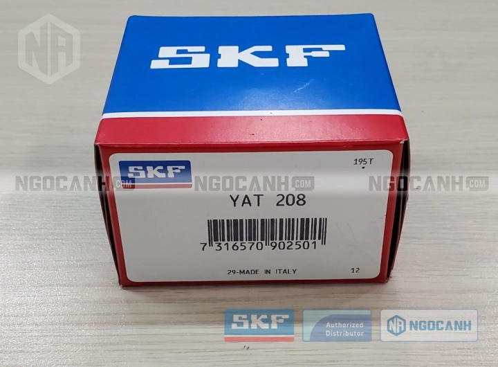 Vòng bi SKF YAT 208 chính hãng phân phối bởi SKF Ngọc Anh - Đại lý ủy quyền SKF