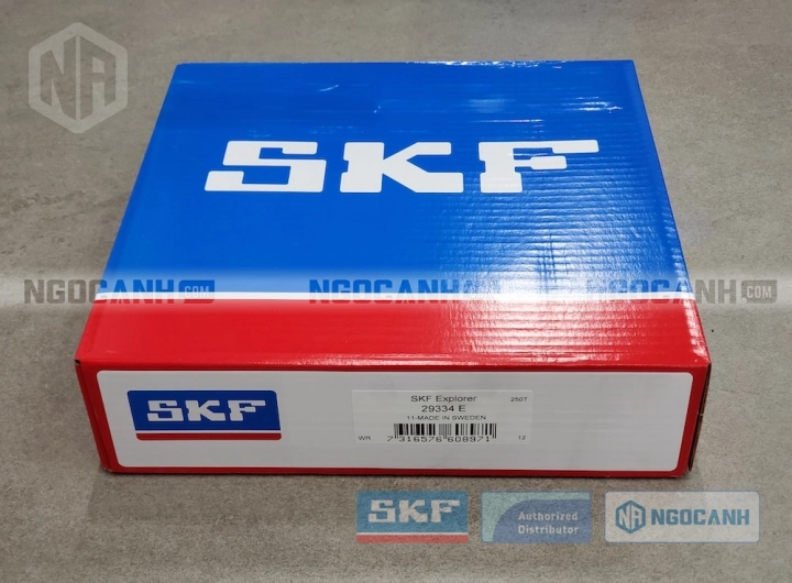 Vòng bi SKF 29334 E chính hãng phân phối bởi SKF Ngọc Anh - Đại lý ủy quyền SKF Vòng bi SKF 29334 E chính hãng phân phối bởi SKF Ngọc Anh - Đại lý ủy quyền SKF