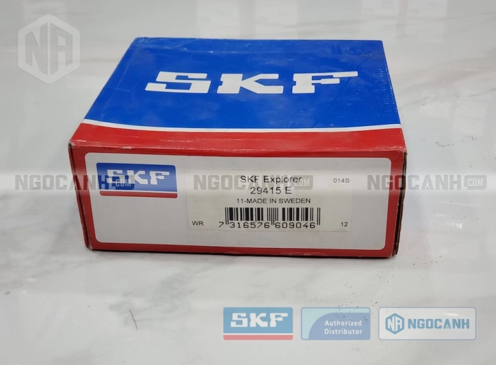 Vòng bi SKF 29415 E chính hãng phân phối bởi SKF Ngọc Anh - Đại lý ủy quyền SKF
