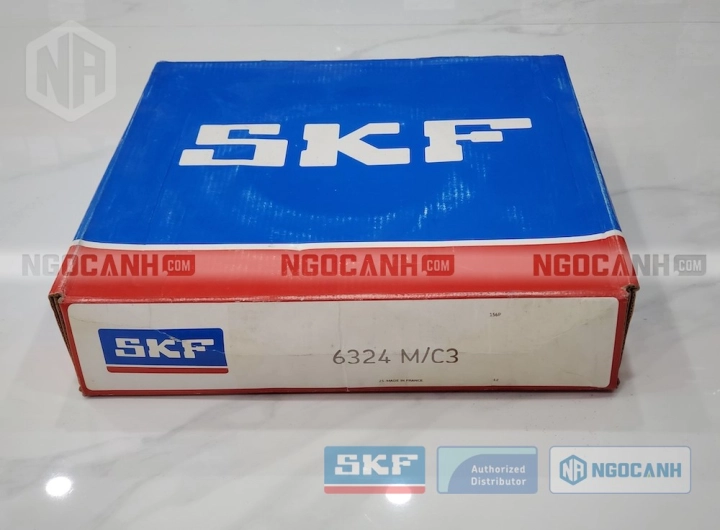 Vòng bi SKF 6324 M/C3 chính hãng phân phối bởi SKF Ngọc Anh - Đại lý ủy quyền SKF