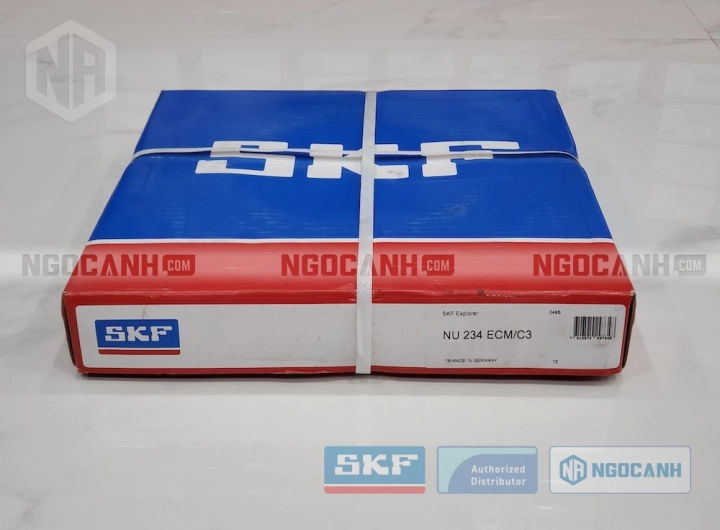 Vòng bi SKF NU 234 ECM/C3 chính hãng phân phối bởi SKF Ngọc Anh - Đại lý ủy quyền SKF Vòng bi SKF NU 234 ECM/C3 chính hãng phân phối bởi SKF Ngọc Anh - Đại lý ủy quyền SKF