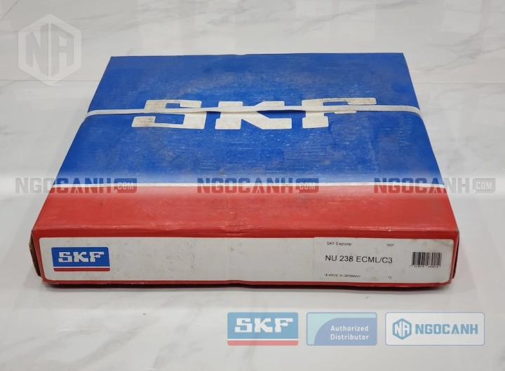 Vòng bi SKF NU 238 ECML/C3 chính hãng phân phối bởi SKF Ngọc Anh - Đại lý ủy quyền SKF Vòng bi SKF NU 238 ECML/C3 chính hãng phân phối bởi SKF Ngọc Anh - Đại lý ủy quyền SKF