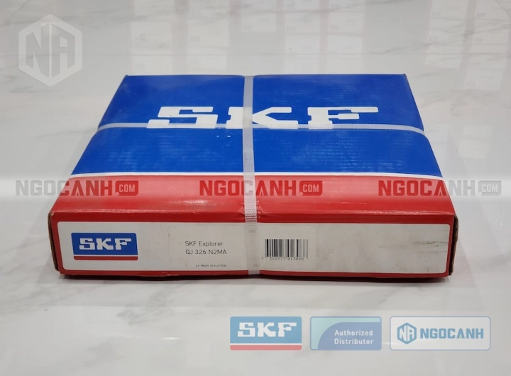 Vòng bi SKF QJ 326 N2MA chính hãng phân phối bởi SKF Ngọc Anh - Đại lý ủy quyền SKF Vòng bi SKF QJ 326 N2MA chính hãng phân phối bởi SKF Ngọc Anh - Đại lý ủy quyền SKF