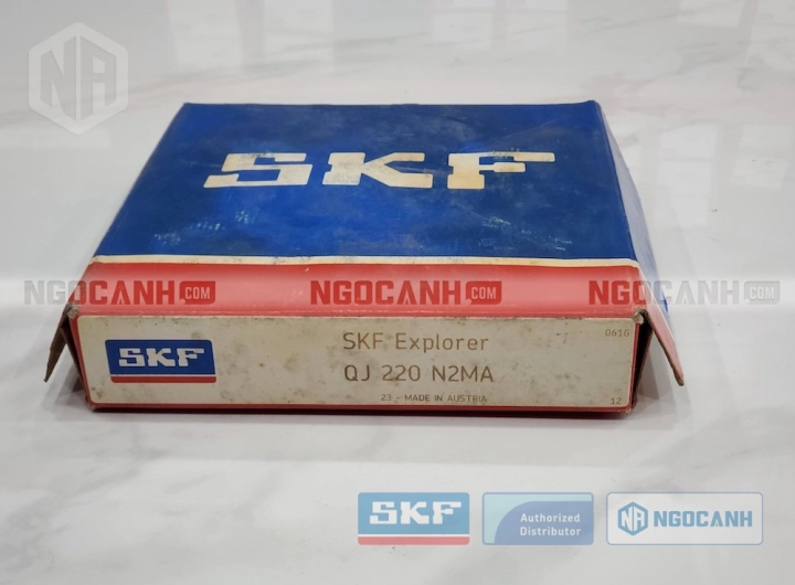 Vòng bi SKF QJ 220 N2MA chính hãng phân phối bởi SKF Ngọc Anh - Đại lý ủy quyền SKF Vòng bi SKF QJ 220 N2MA chính hãng phân phối bởi SKF Ngọc Anh - Đại lý ủy quyền SKF