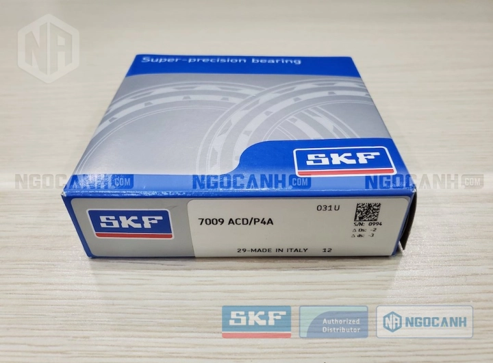 Vòng bi SKF 7009 ACD/P4A chính hãng phân phối bởi SKF Ngọc Anh - Đại lý ủy quyền SKF