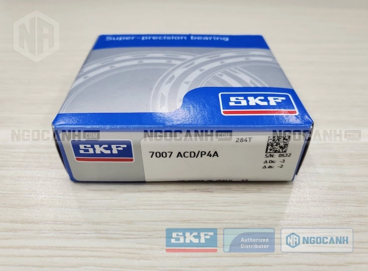 Vòng bi SKF 7007 ACD/P4A chính hãng phân phối bởi SKF Ngọc Anh - Đại lý ủy quyền SKF