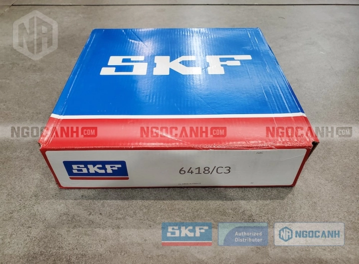Vòng bi SKF 6418/C3 chính hãng phân phối bởi SKF Ngọc Anh - Đại lý ủy quyền SKF