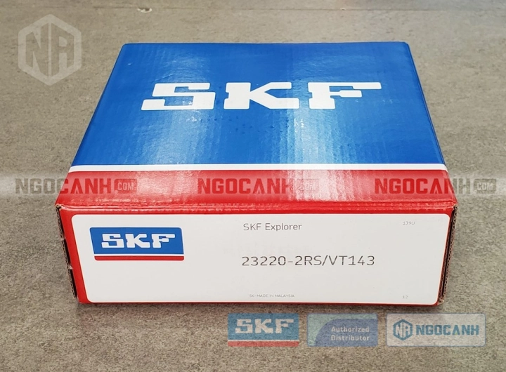Vòng bi SKF 23220-2RS/VT143 chính hãng phân phối bởi SKF Ngọc Anh - Đại lý ủy quyền SKF