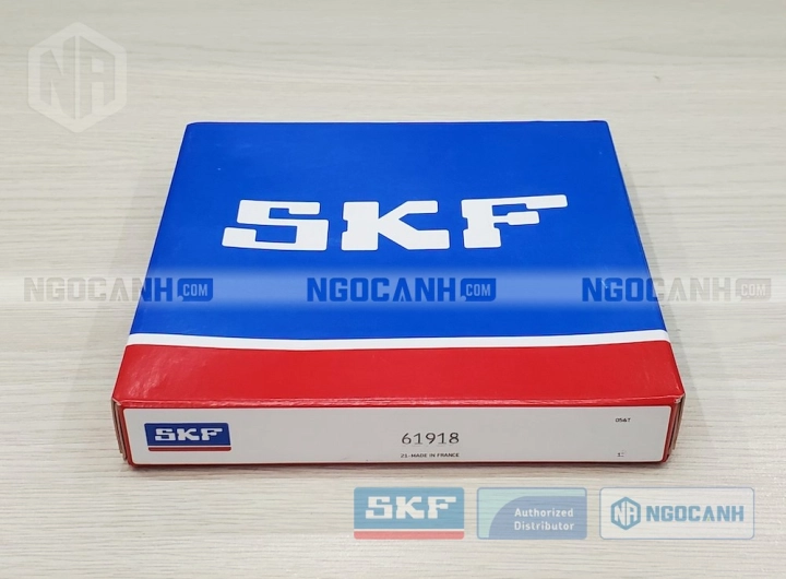Vòng bi SKF 61918 chính hãng phân phối bởi SKF Ngọc Anh - Đại lý ủy quyền SKF Vòng bi SKF 61918 chính hãng phân phối bởi SKF Ngọc Anh - Đại lý ủy quyền SKF