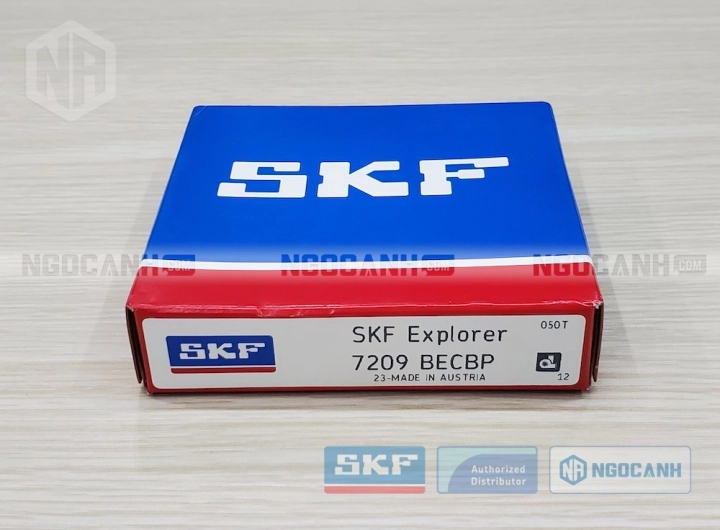 Vòng bi SKF 7209 BECBP chính hãng phân phối bởi SKF Ngọc Anh - Đại lý ủy quyền SKF