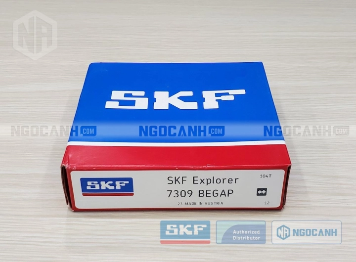 Vòng bi SKF 7309 BEGAP chính hãng phân phối bởi SKF Ngọc Anh - Đại lý ủy quyền SKF
