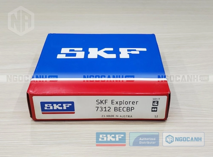 Vòng bi SKF 7312 BECBP chính hãng phân phối bởi SKF Ngọc Anh - Đại lý ủy quyền SKF