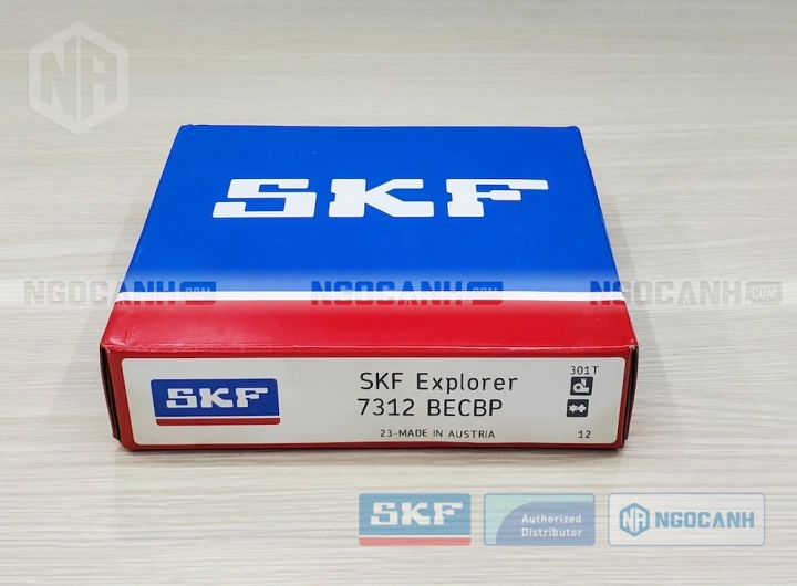 Vòng bi SKF 7312 BECBP chính hãng phân phối bởi SKF Ngọc Anh - Đại lý ủy quyền SKF Vòng bi SKF 7312 BECBP chính hãng phân phối bởi SKF Ngọc Anh - Đại lý ủy quyền SKF