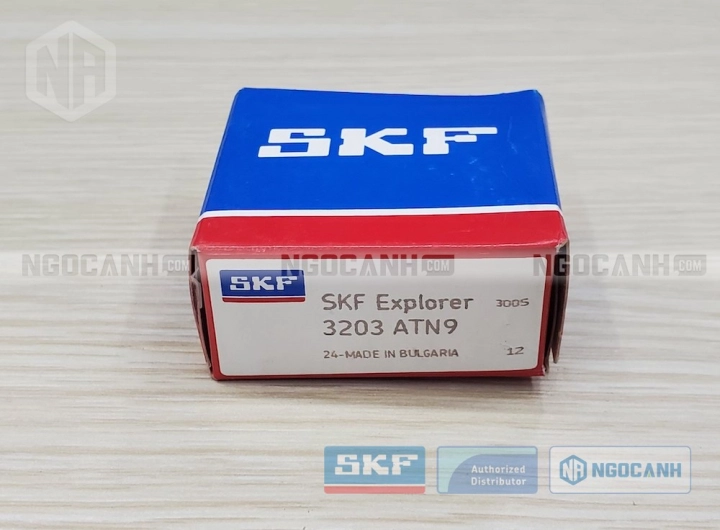 Vòng bi SKF 3203 ATN9 chính hãng phân phối bởi SKF Ngọc Anh - Đại lý ủy quyền SKF