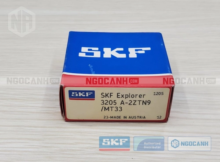 Vòng bi SKF 3205 A-2ZTN9/MT33 chính hãng phân phối bởi SKF Ngọc Anh - Đại lý ủy quyền SKF Vòng bi SKF 3205 A-2ZTN9/MT33 chính hãng phân phối bởi SKF Ngọc Anh - Đại lý ủy quyền SKF