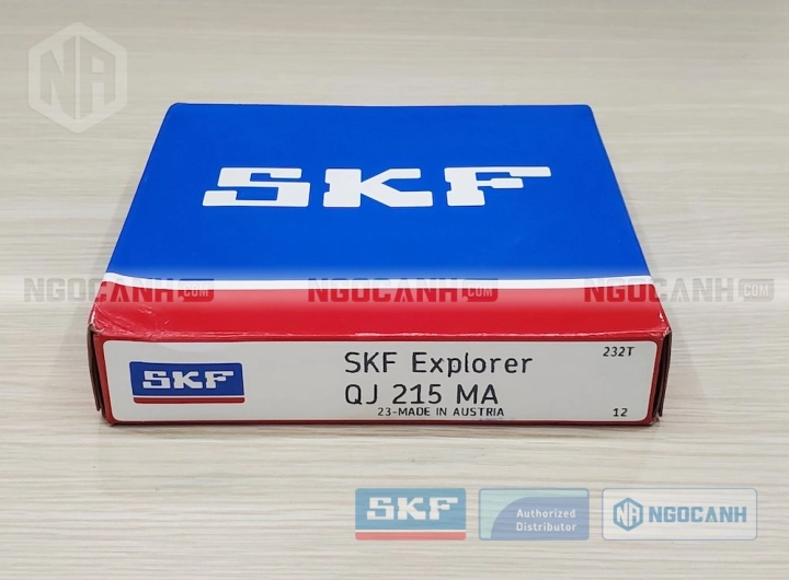 Vòng bi SKF QJ 215 MA chính hãng phân phối bởi SKF Ngọc Anh - Đại lý ủy quyền SKF
