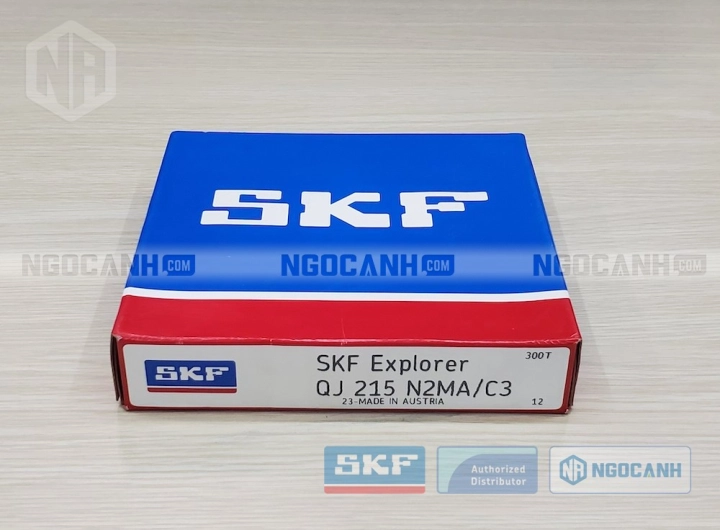Vòng bi SKF QJ 215 N2MA/C3 chính hãng phân phối bởi SKF Ngọc Anh - Đại lý ủy quyền SKF