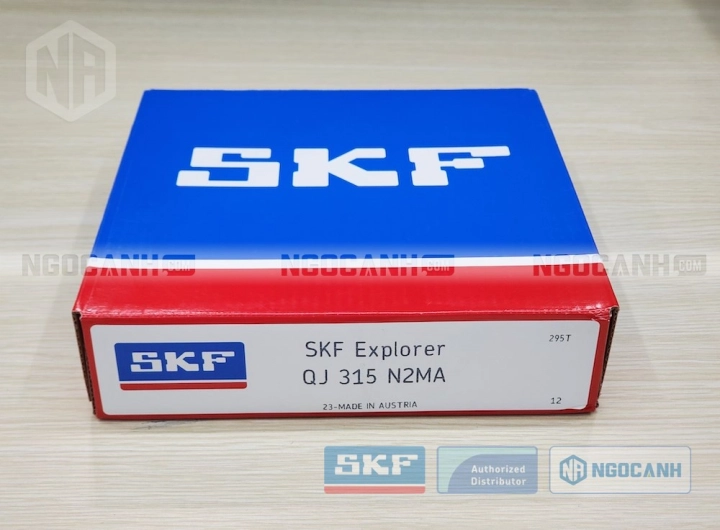 Vòng bi SKF QJ 315 N2MA chính hãng phân phối bởi SKF Ngọc Anh - Đại lý ủy quyền SKF