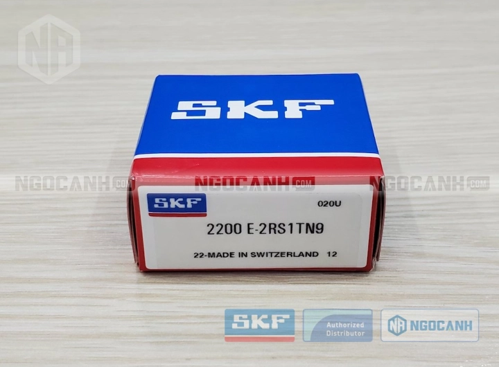 Vòng bi SKF 2200 E-2RS1TN9 chính hãng phân phối bởi SKF Ngọc Anh - Đại lý ủy quyền SKF Vòng bi SKF 2200 E-2RS1TN9 chính hãng phân phối bởi SKF Ngọc Anh - Đại lý ủy quyền SKF