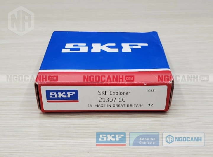 Vòng bi SKF 21307 CC chính hãng phân phối bởi SKF Ngọc Anh - Đại lý ủy quyền SKF Vòng bi SKF 21307 CC chính hãng phân phối bởi SKF Ngọc Anh - Đại lý ủy quyền SKF