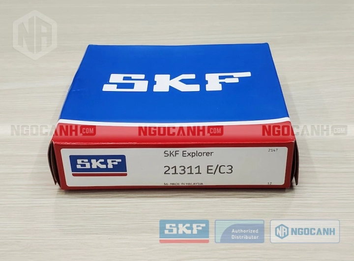Vòng bi SKF 21311 E/C3 chính hãng phân phối bởi SKF Ngọc Anh - Đại lý ủy quyền SKF