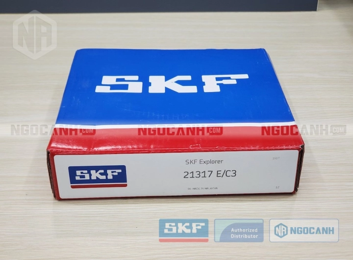 Vòng bi SKF 21317 E/C3 chính hãng phân phối bởi SKF Ngọc Anh - Đại lý ủy quyền SKF Vòng bi SKF 21317 E/C3 chính hãng phân phối bởi SKF Ngọc Anh - Đại lý ủy quyền SKF