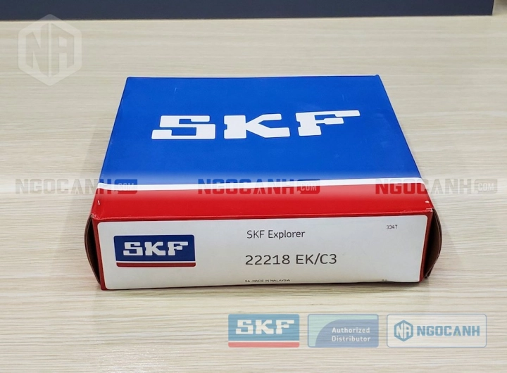 Vòng bi SKF 22218 EK/C3 chính hãng phân phối bởi SKF Ngọc Anh - Đại lý ủy quyền SKF Vòng bi SKF 22218 EK/C3 chính hãng phân phối bởi SKF Ngọc Anh - Đại lý ủy quyền SKF