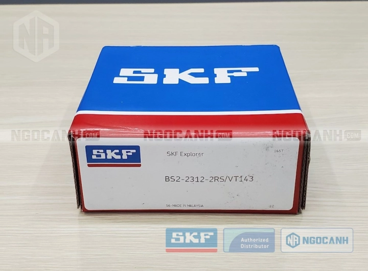 Vòng bi SKF BS2-2312-2RS/VT143 chính hãng phân phối bởi SKF Ngọc Anh - Đại lý ủy quyền SKF Vòng bi SKF BS2-2312-2RS/VT143 chính hãng phân phối bởi SKF Ngọc Anh - Đại lý ủy quyền SKF