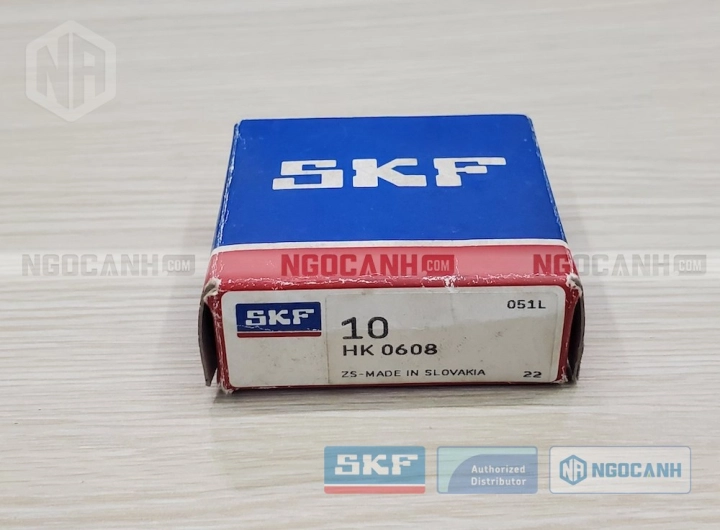 Vòng bi SKF HK 0608 chính hãng phân phối bởi SKF Ngọc Anh - Đại lý ủy quyền SKF Vòng bi SKF HK 0608 chính hãng phân phối bởi SKF Ngọc Anh - Đại lý ủy quyền SKF