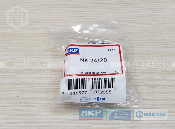 Vòng bi SKF NK 24/20 chính hãng phân phối bởi SKF Ngọc Anh - Đại lý ủy quyền SKF