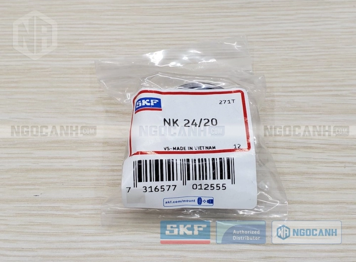 Vòng bi SKF NK 24/20 chính hãng phân phối bởi SKF Ngọc Anh - Đại lý ủy quyền SKF Vòng bi SKF NK 24/20 chính hãng phân phối bởi SKF Ngọc Anh - Đại lý ủy quyền SKF