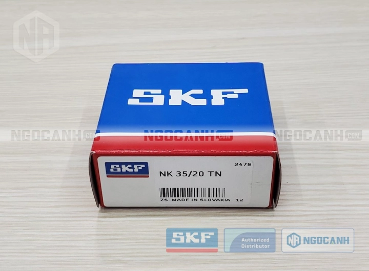 Vòng bi SKF NK 35/20 TN chính hãng phân phối bởi SKF Ngọc Anh - Đại lý ủy quyền SKF Vòng bi SKF NK 35/20 TN chính hãng phân phối bởi SKF Ngọc Anh - Đại lý ủy quyền SKF