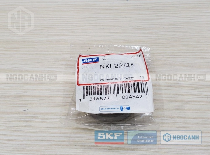 Vòng bi SKF NKI 22/16 chính hãng phân phối bởi SKF Ngọc Anh - Đại lý ủy quyền SKF