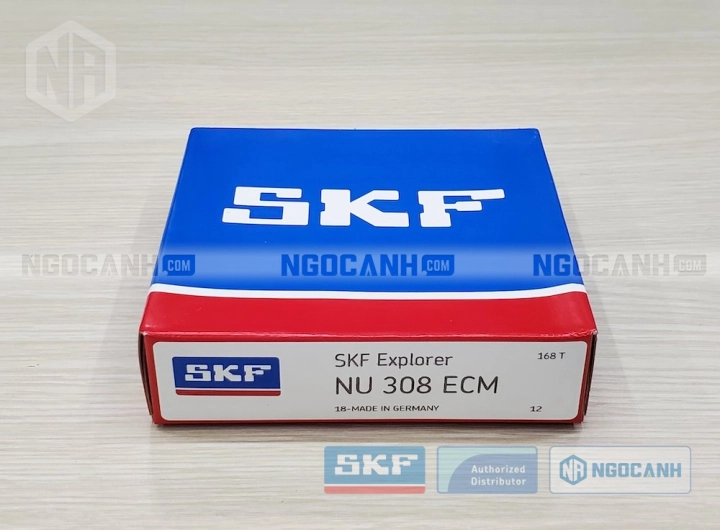 Vòng bi SKF NU 308 ECM chính hãng phân phối bởi SKF Ngọc Anh - Đại lý ủy quyền SKF Vòng bi SKF NU 308 ECM chính hãng phân phối bởi SKF Ngọc Anh - Đại lý ủy quyền SKF