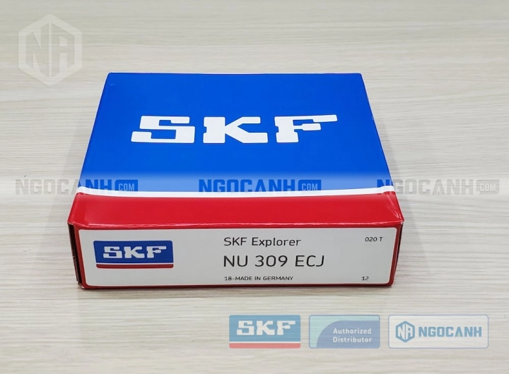 Vòng bi SKF NU 309 ECJ chính hãng phân phối bởi SKF Ngọc Anh - Đại lý ủy quyền SKF