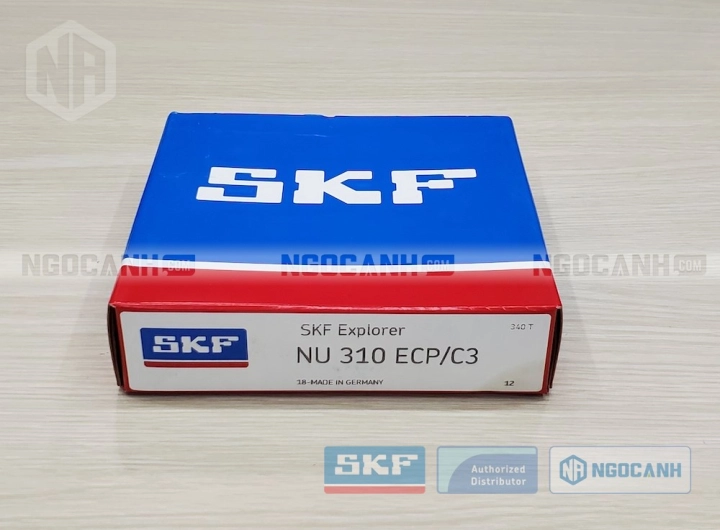 Vòng bi SKF NU 310 ECP/C3 chính hãng phân phối bởi SKF Ngọc Anh - Đại lý ủy quyền SKF