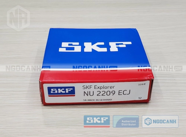 Vòng bi SKF NU 2209 ECJ chính hãng phân phối bởi SKF Ngọc Anh - Đại lý ủy quyền SKF