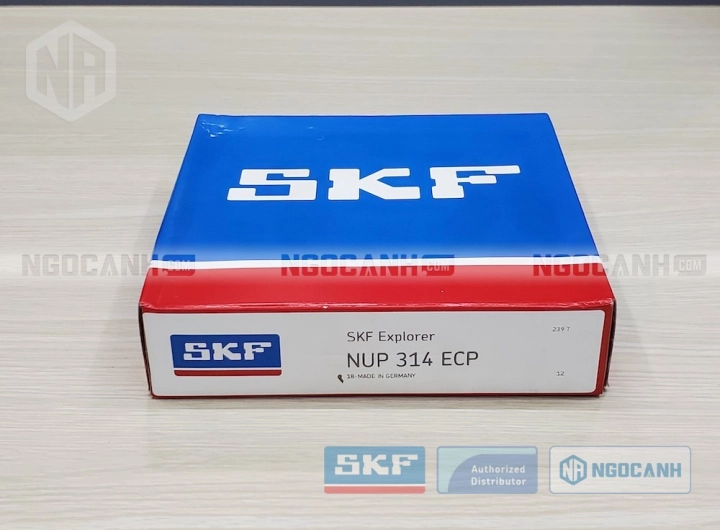 Vòng bi SKF NUP 314 ECP chính hãng phân phối bởi SKF Ngọc Anh - Đại lý ủy quyền SKF