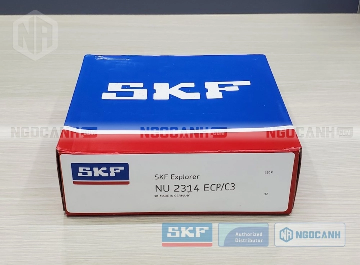 Vòng bi SKF NU 2314 ECP/C3 chính hãng phân phối bởi SKF Ngọc Anh - Đại lý ủy quyền SKF