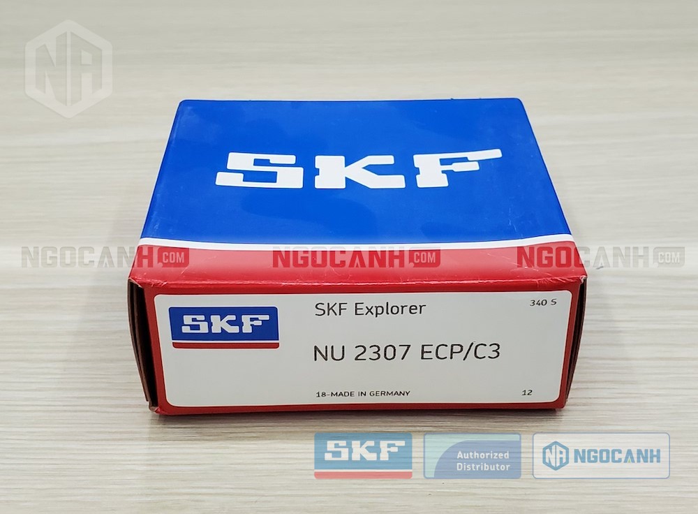 Vòng bi SKF NU 2307 ECP/C3 chính hãng, Đại lý ủy quyền vòng bi SKF