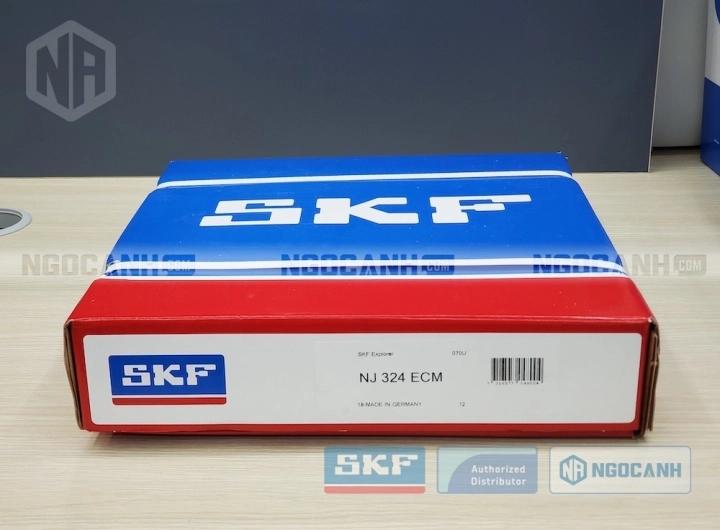 Vòng bi SKF NJ 324 ECM chính hãng phân phối bởi SKF Ngọc Anh - Đại lý ủy quyền SKF
