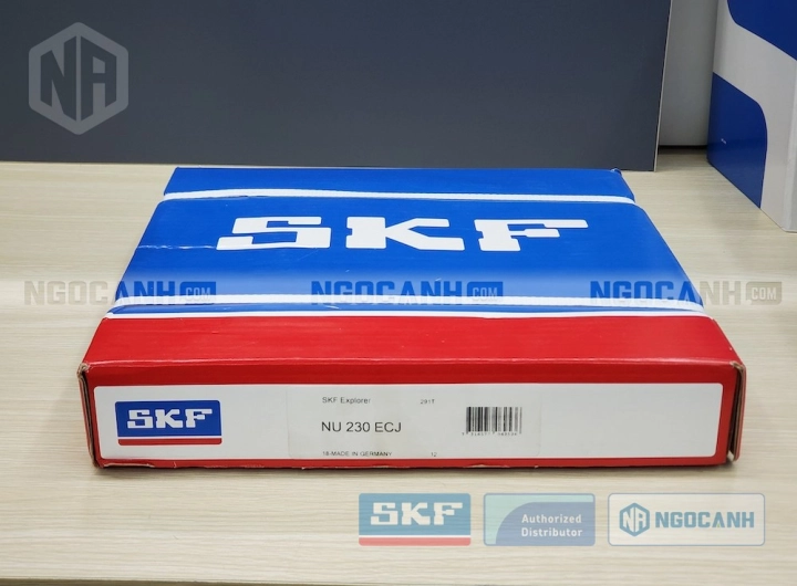 Vòng bi SKF NU 230 ECJ chính hãng phân phối bởi SKF Ngọc Anh - Đại lý ủy quyền SKF Vòng bi SKF NU 230 ECJ chính hãng phân phối bởi SKF Ngọc Anh - Đại lý ủy quyền SKF