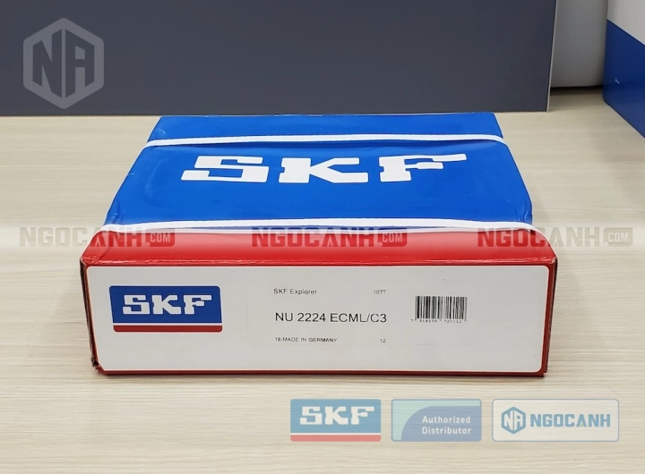 Vòng bi SKF NU 2224 ECML/C3 chính hãng phân phối bởi SKF Ngọc Anh - Đại lý ủy quyền SKF Vòng bi SKF NU 2224 ECML/C3 chính hãng phân phối bởi SKF Ngọc Anh - Đại lý ủy quyền SKF
