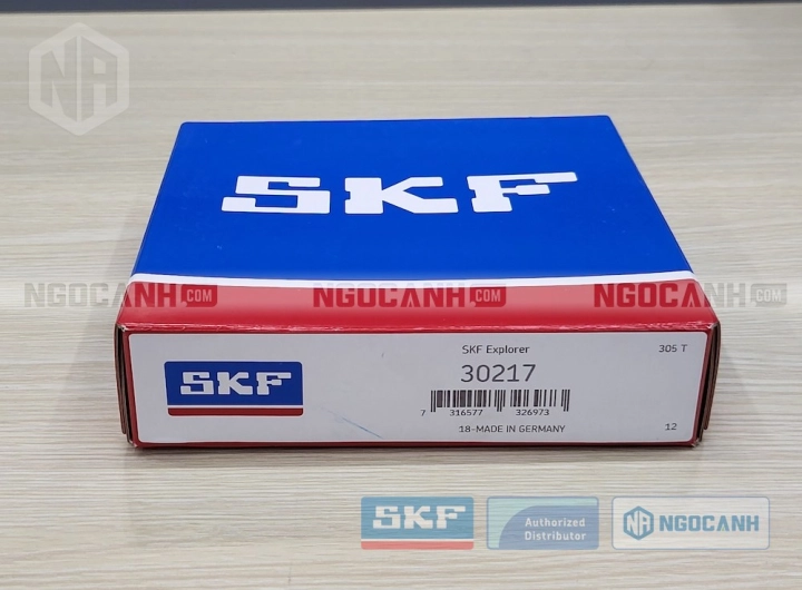 Vòng bi SKF 30217 chính hãng phân phối bởi SKF Ngọc Anh - Đại lý ủy quyền SKF